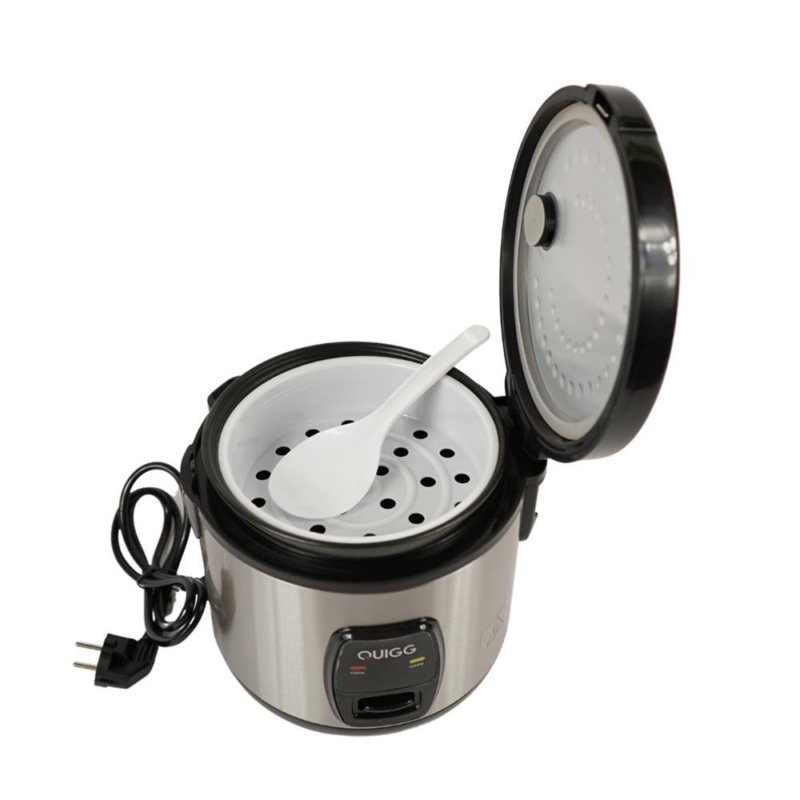 Quigg rijstkoker EU stekker 23 cm