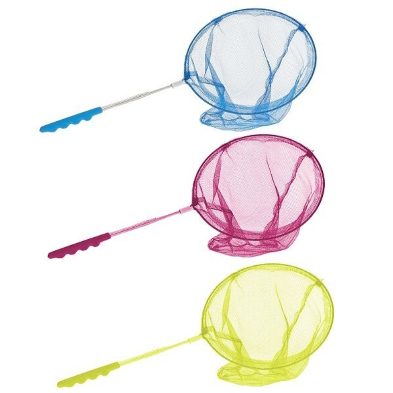 Schepnet met uitschuifbare steel 86 cm