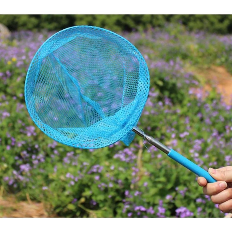 Schepnet met uitschuifbare steel 86 cm