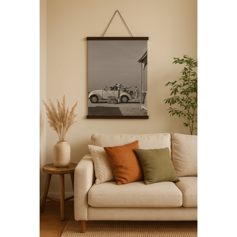 VTwonen posterhouders magnetisch zwart 22 cm set van 2