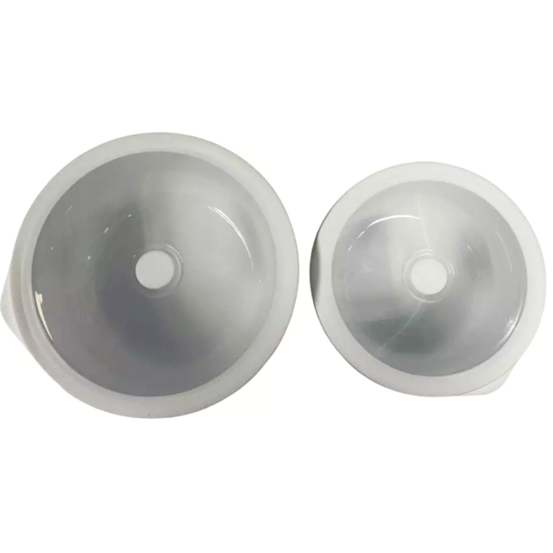 Schalen met deksel set 2 stuks 1,2 en 2 liter