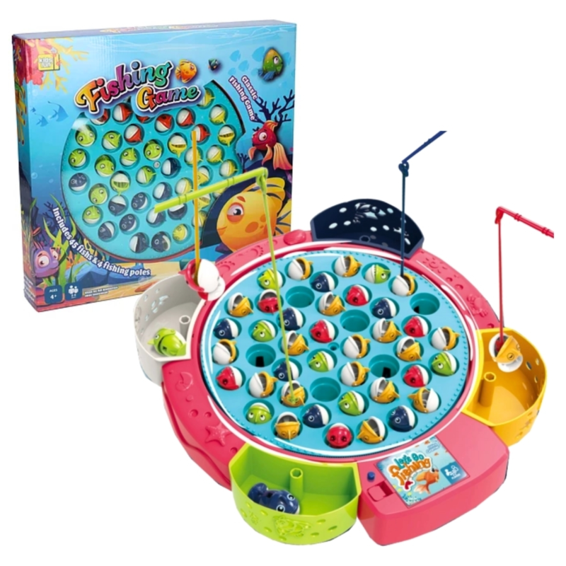 Visspel magnetisch met geluid 30 cm