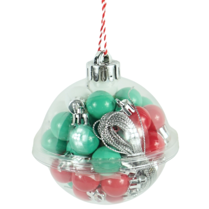 Wilko kerstbal met 40 mini kerstballen 8 cm