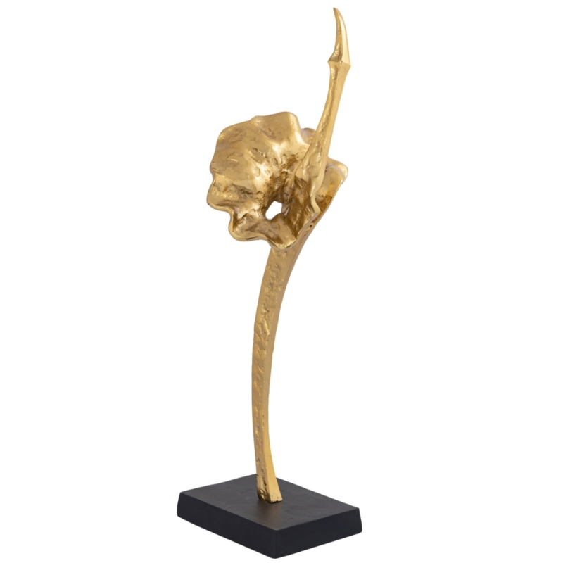 PTMD beeld Yobie zwaan aluminium 60 cm