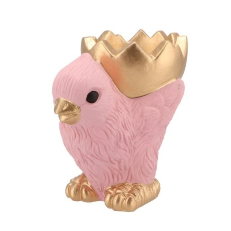 Schaal kuiken roze 14 cm