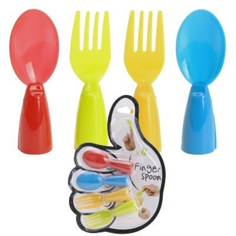 Finger-Besteck 4 Stück