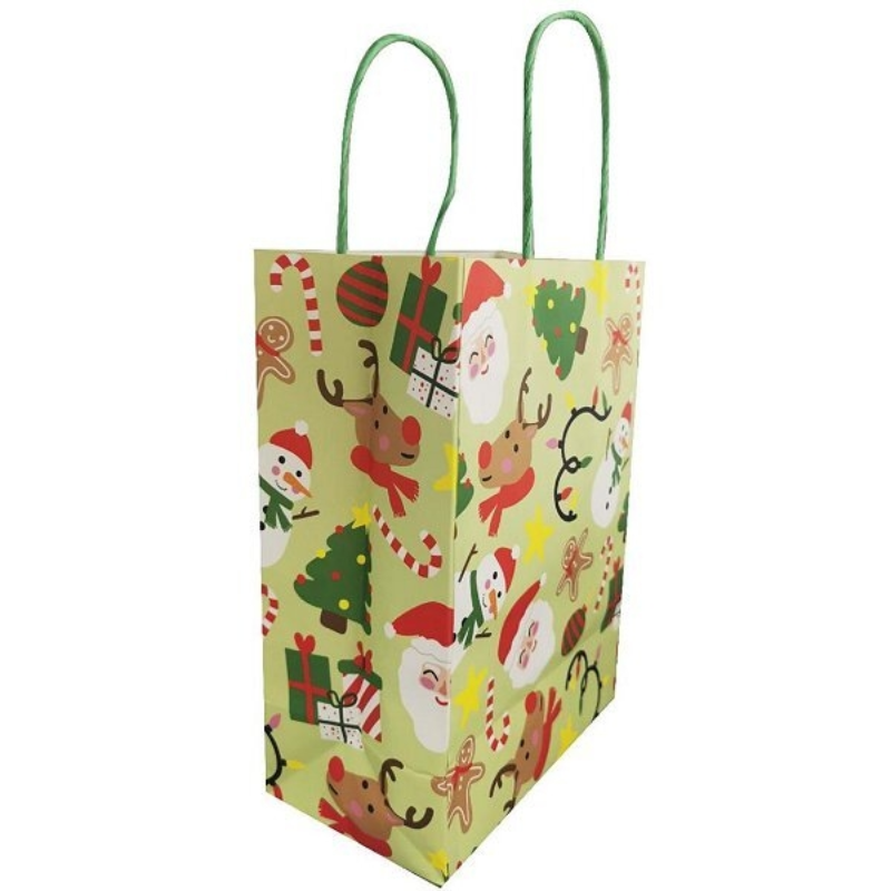 Geschenktas kerst 22 x 16 cm