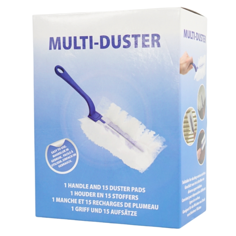 Multiduster met 15 navullingen 28 cm