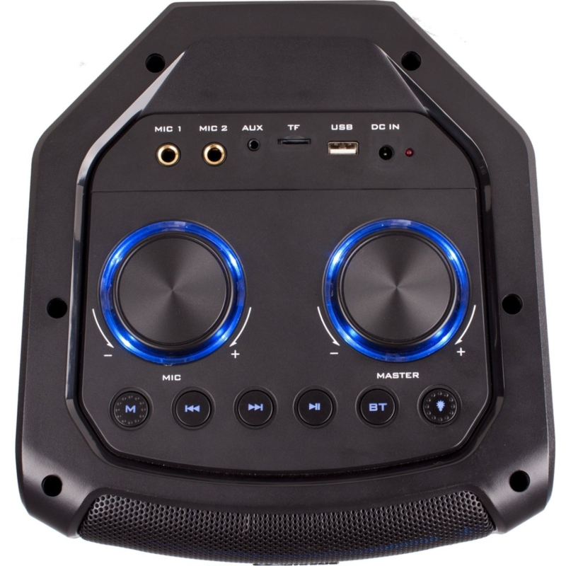 N-GEAR LGP72 karaoke set bluetooth speaker met microfoon 450 w