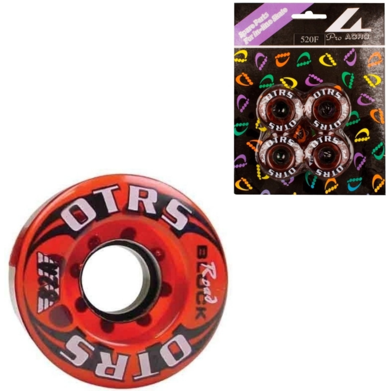 Nijdam wielen voor rolschaatsen 58 mm set van 4 stuks