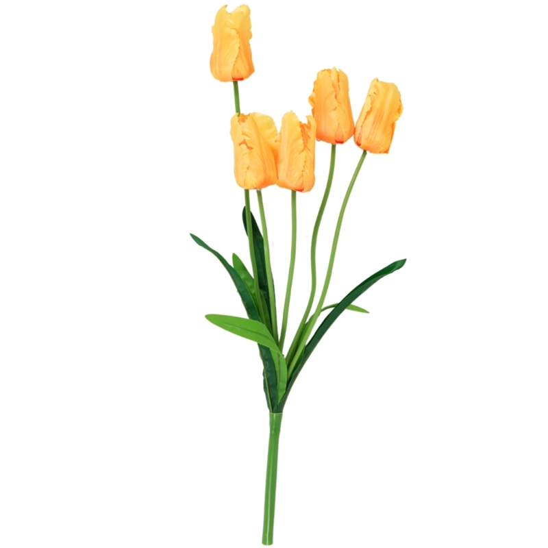 Kunstblume Tulpe gelb 58 cm