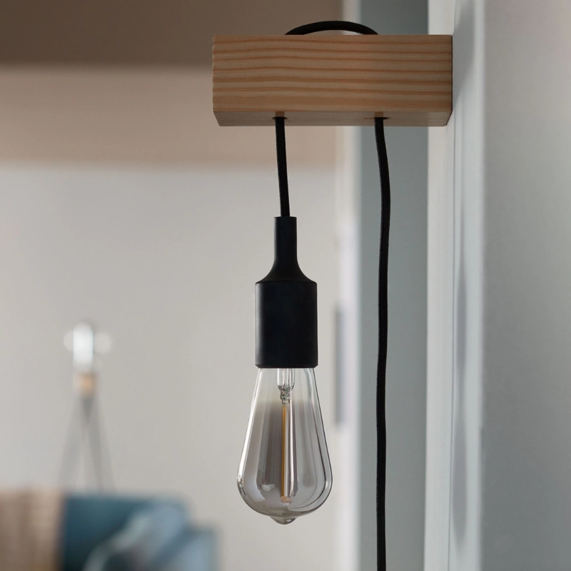 Philips LED lamp smoky E27 15W