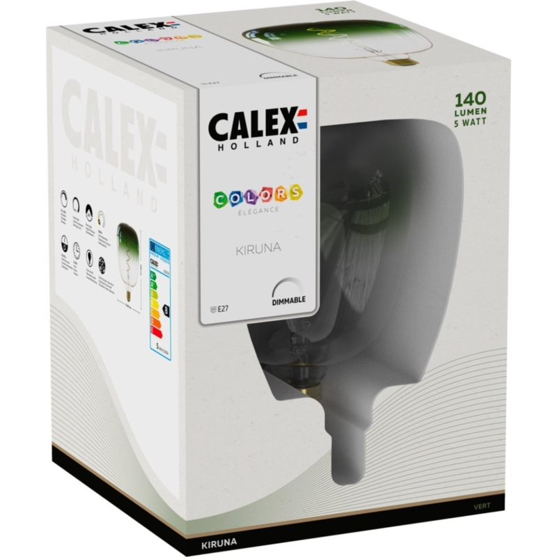 Calex lamp LED Kiruna 5W groen 20 cm