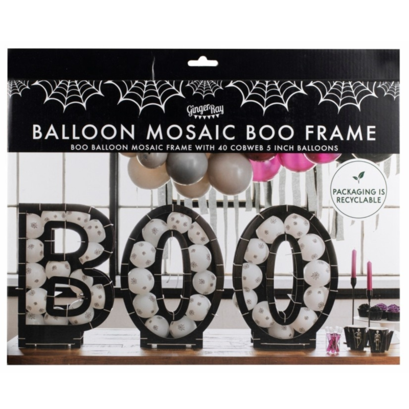 Ginger Ray ballon-mosaik Boo 63 cm