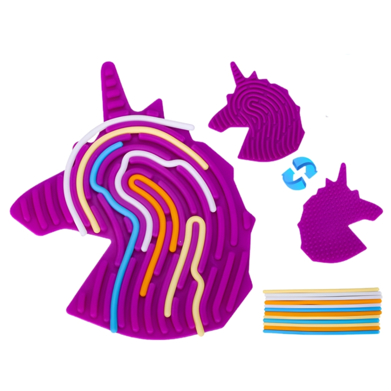 Fingerprint maze vingerafdruk doolhof 18 cm 4 assorti