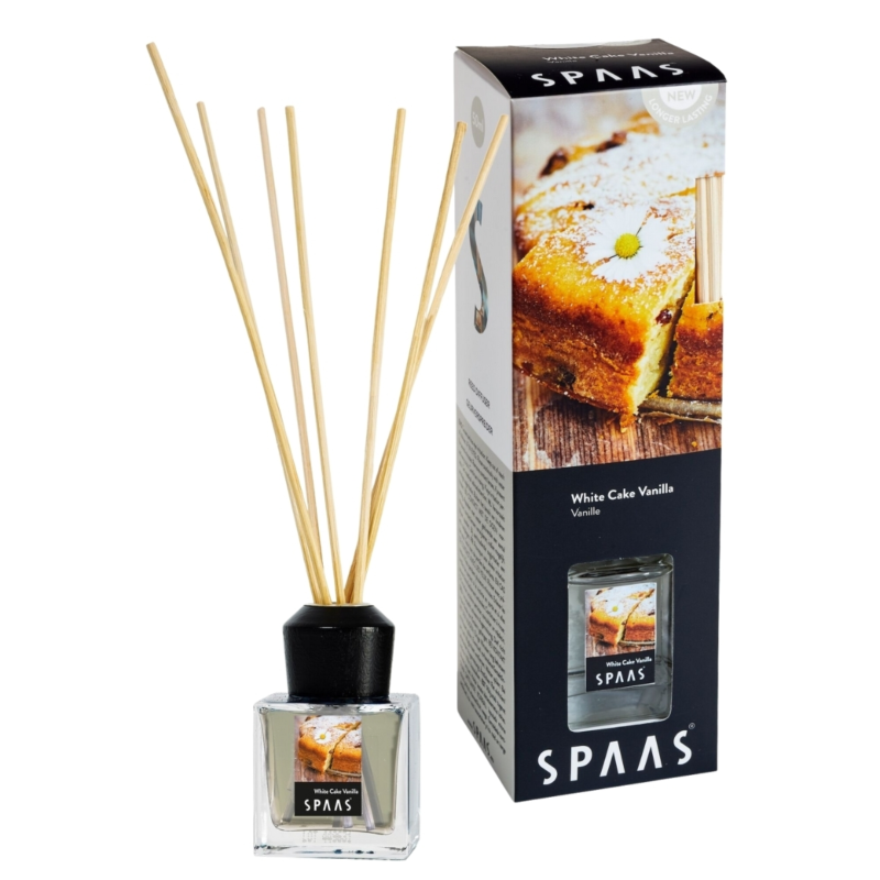 (R) Spaas geurstokjes white cake vanille 50 ml