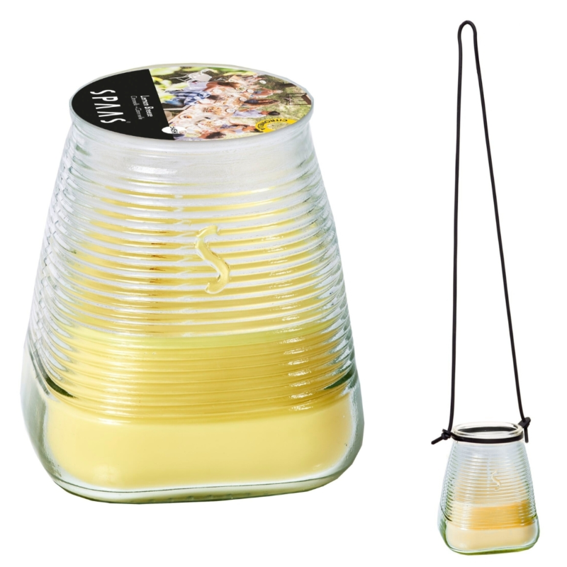 (R) Spaas geurkaars outdoor lemon breeze 10 cm