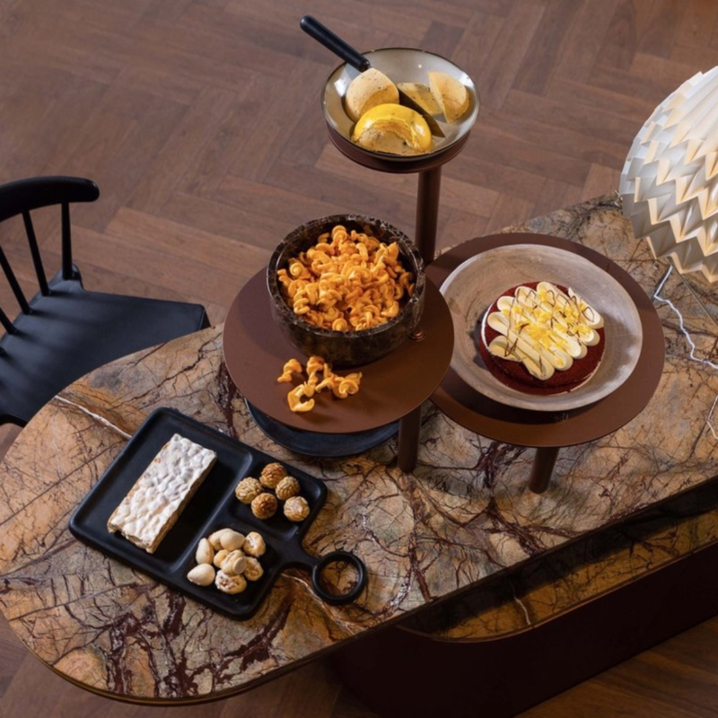 WOOOD schaal marmer 31 cm