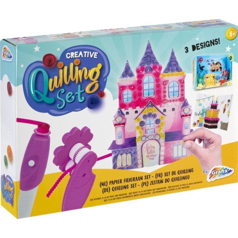 Grafix knutselset papier filigraan set