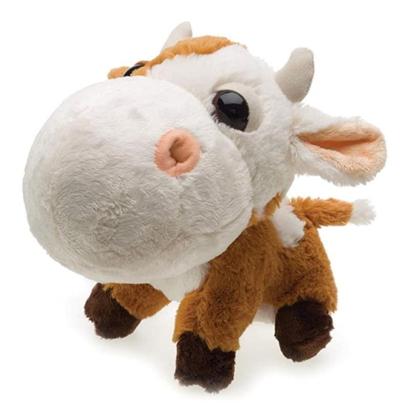 Big Headz Knuffel koe pluche 22 cm