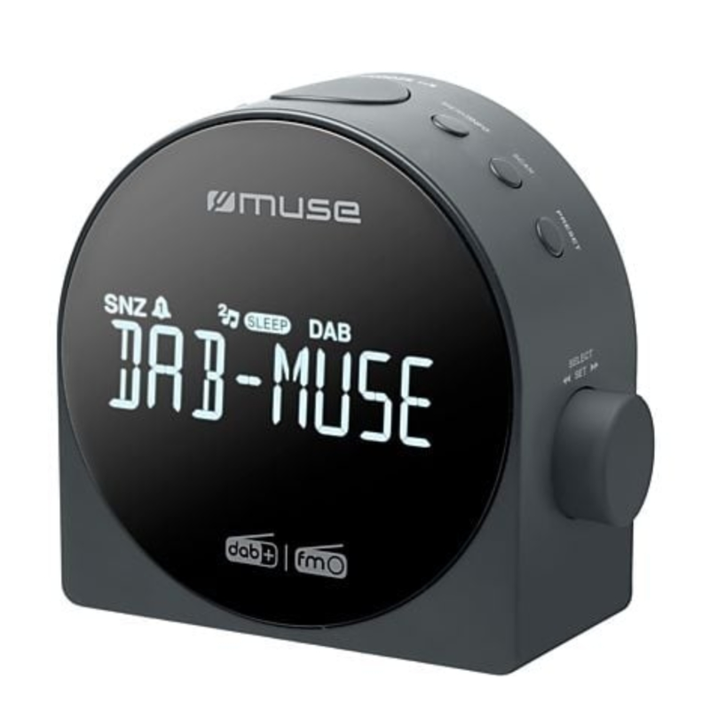 Muse M-185 wekkerradio DAB+