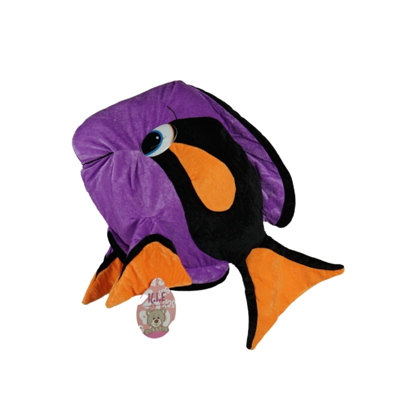 Knuffel vis 55 cm 4 assorti