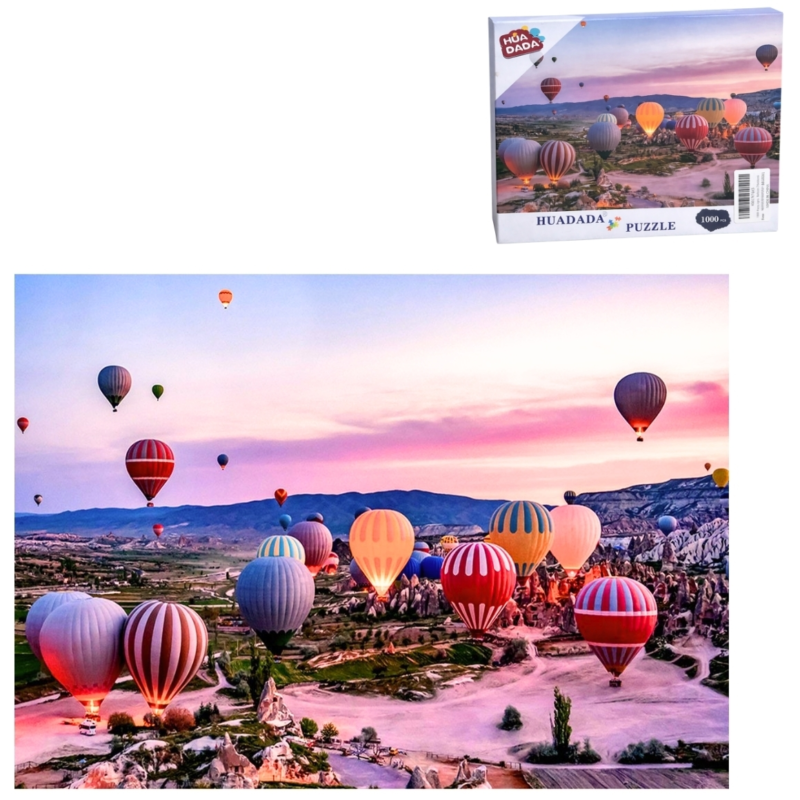 Huadada puzzel air balloon 50 x 70 cm 1000 stukjes