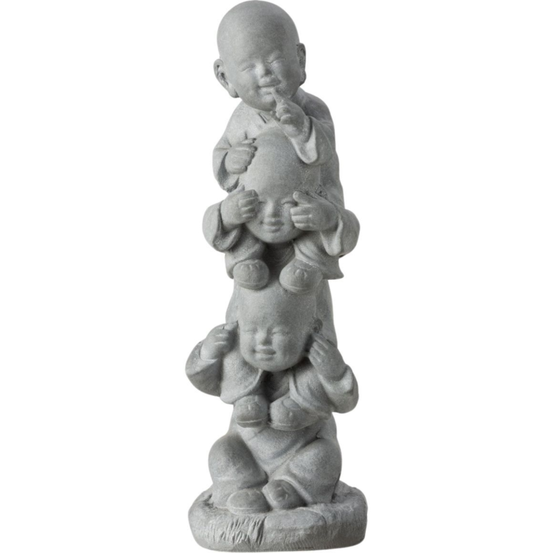 J-Line beeld Monnik op schouders 58 cm