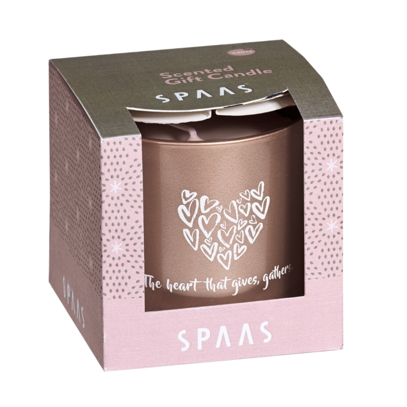 (R) Spaas geurkaars in glas Crystal Mornings 7,5 cm