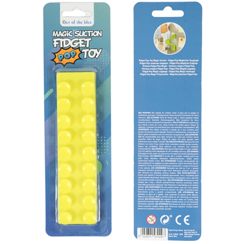 Fidget Toy pop-it 16 cm 6 assorti