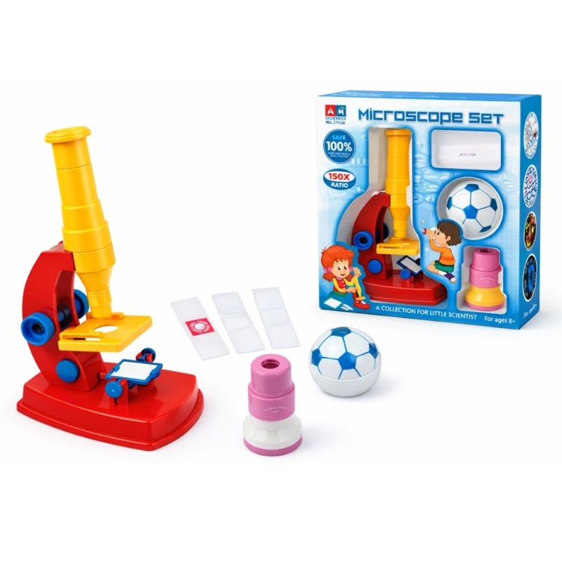 Microscoop met Kaleidoscoop set