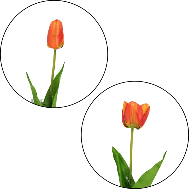 Kunstbloem Tulp 54 cm 6 assorti