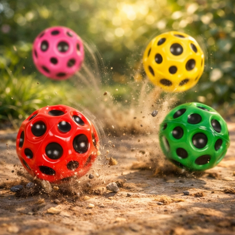 Gametime super stuiterbal 7 cm 4 assorti