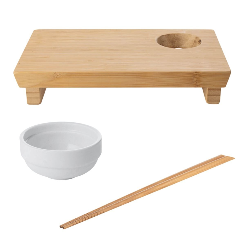 Gusta Sushi serveerplank 25 cm 3-delig