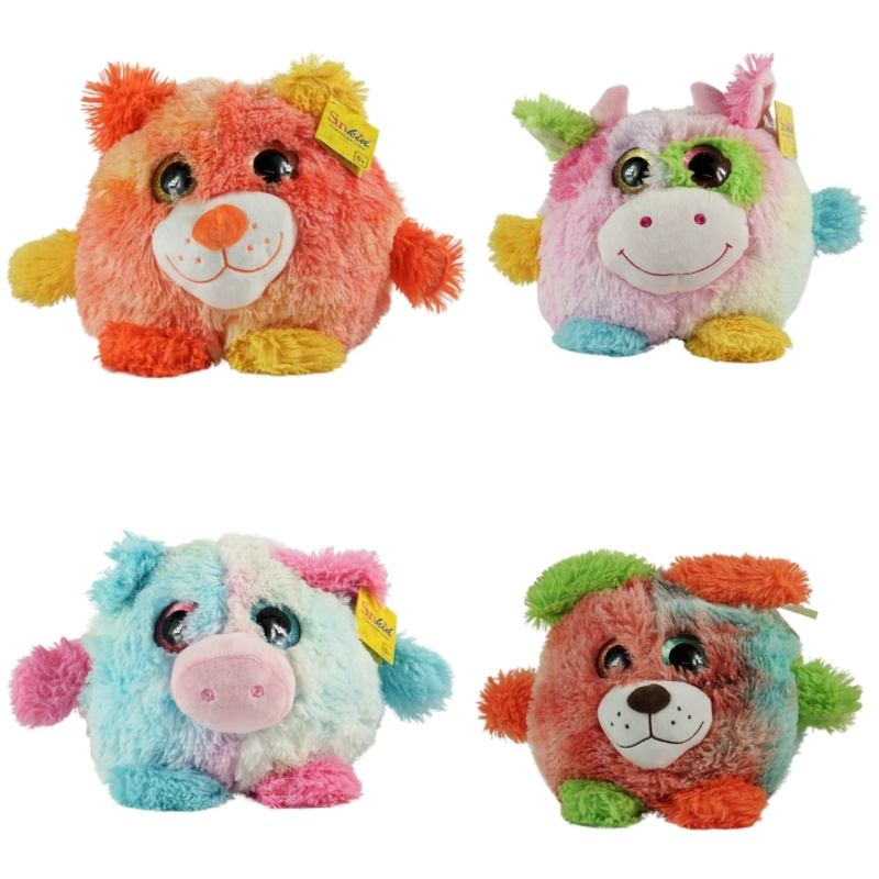 Sunkid knuffel dier 35 cm 12 assorti