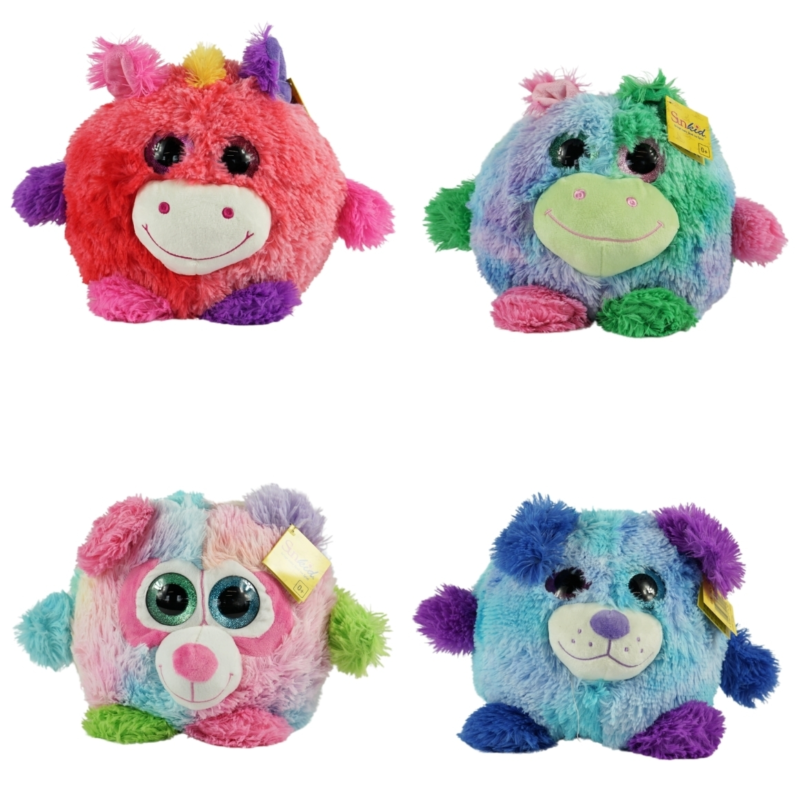 Sunkid knuffel dier 35 cm 12 assorti