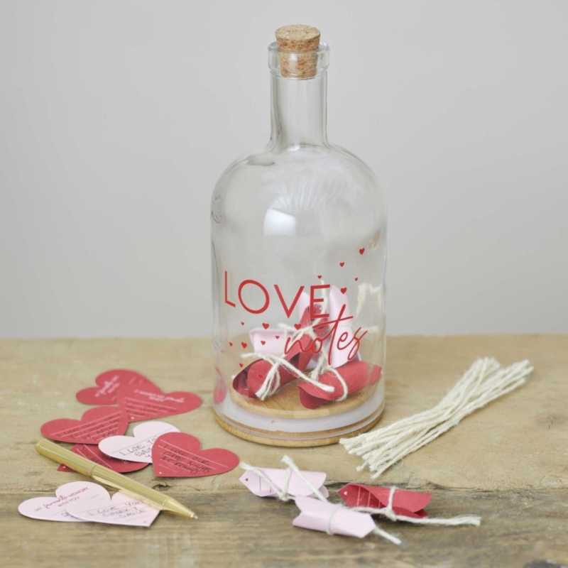Ginger Ray liefdespost stolp Message in a Bottle 23 cm