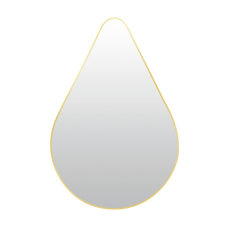 Len-Fra wandspiegel Riverside goudkleurig 50 x 75 cm