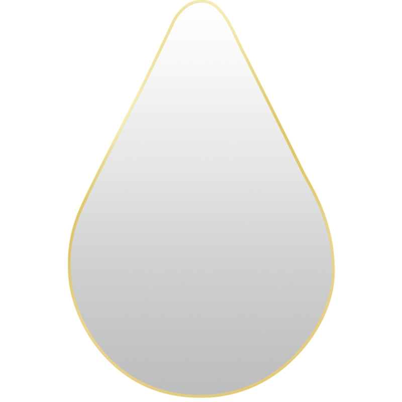 Len-Fra wandspiegel Riverside II goudkleurig 60 x 90 cm