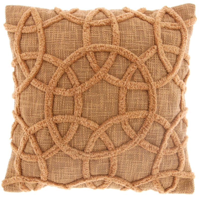 Unique Living kussen Everon camel 45 x 45 cm