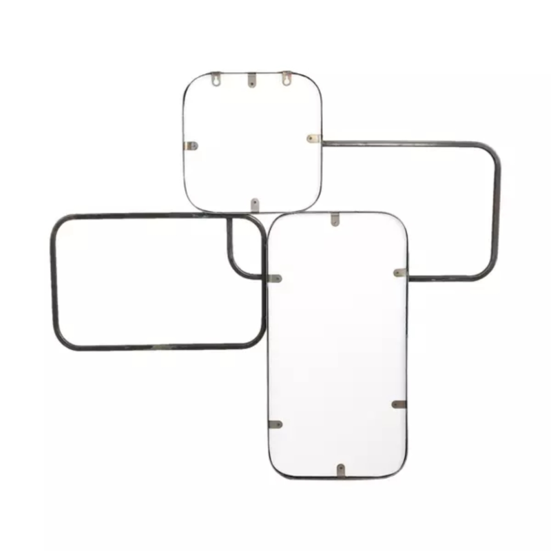 PTMD Spiegel Feron Eisen Frame Rechtecke 84 cm