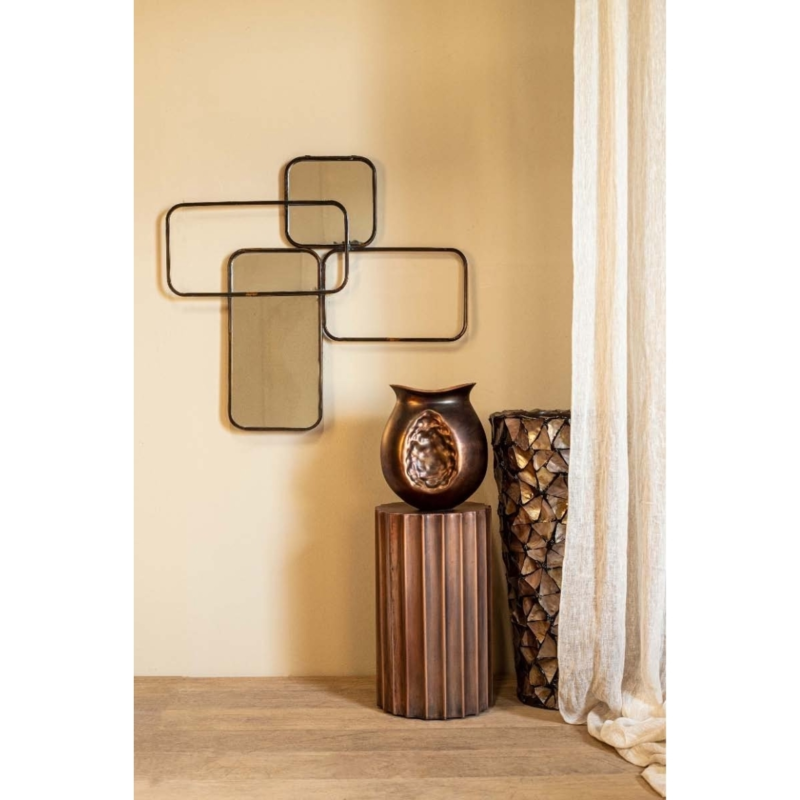 PTMD Spiegel Feron Eisen Frame Rechtecke 84 cm