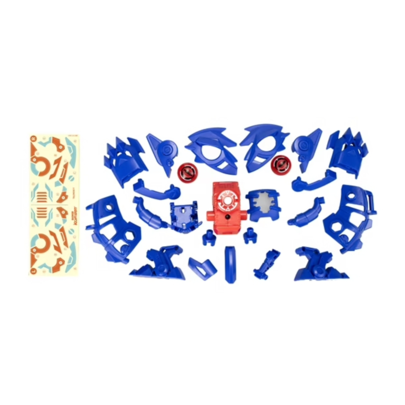 Biopod Kombat actiefiguur met geluid en lichteffect 9 cm 6 assorti