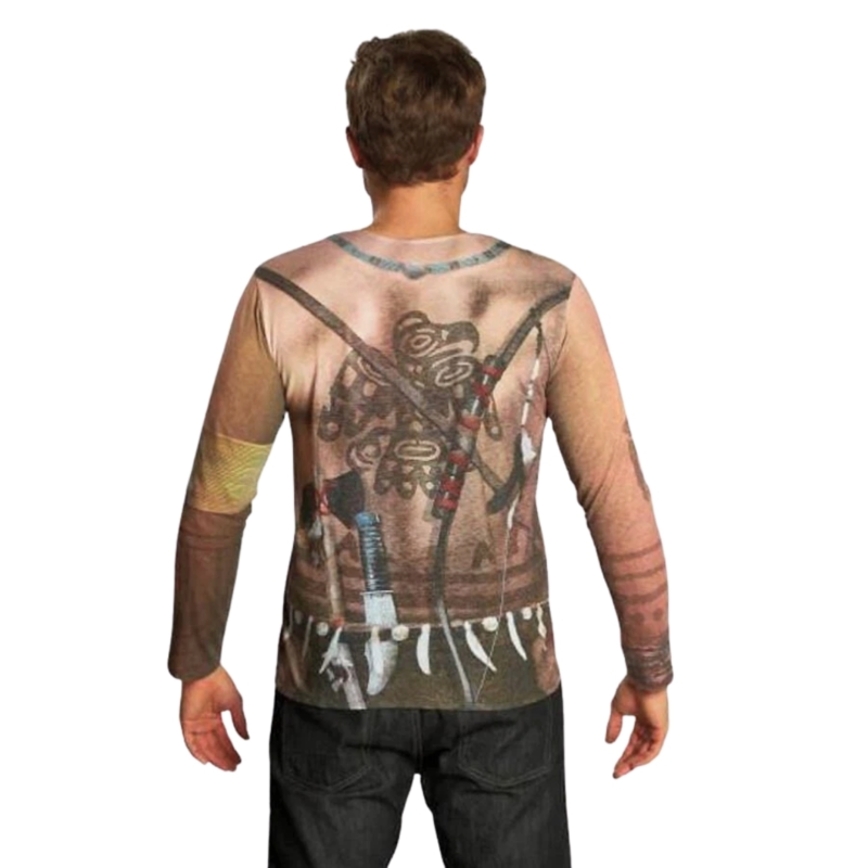 Kostuum Indiaan shirt volwassenen maat M