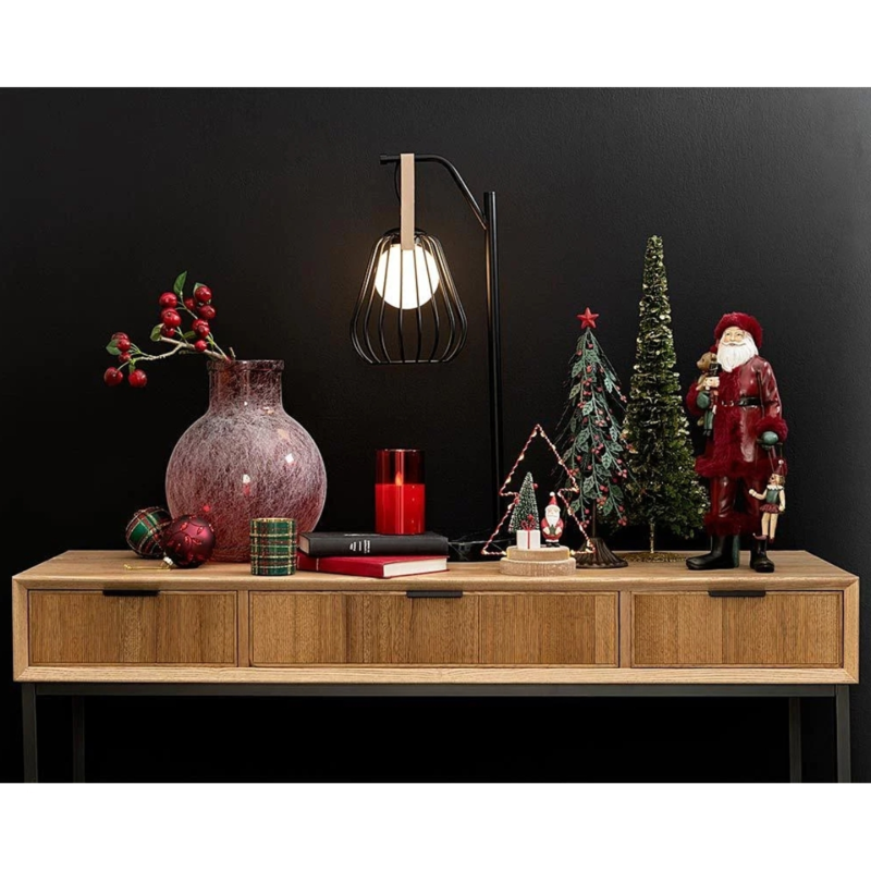 J-Line kerstboom groen glitter 50 cm