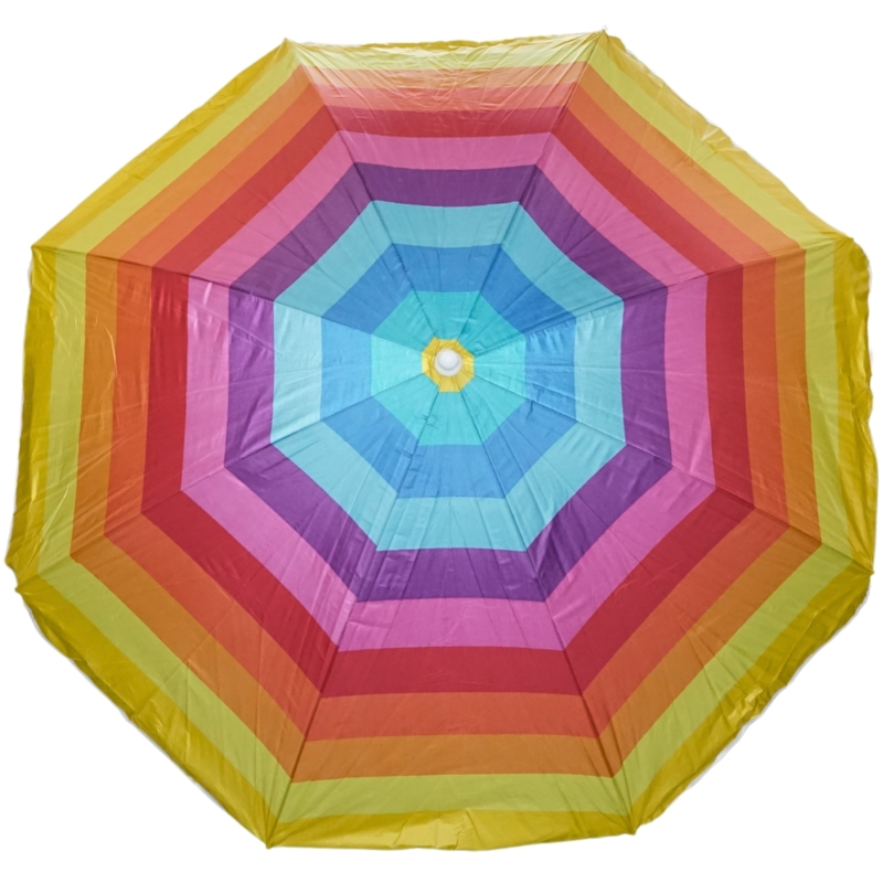 Parasol multicolour 180 cm 2 assorti