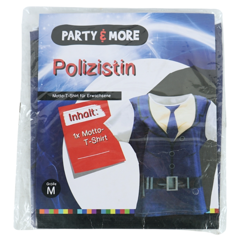 Party & More Kostüm T-Shirt Polizistin M