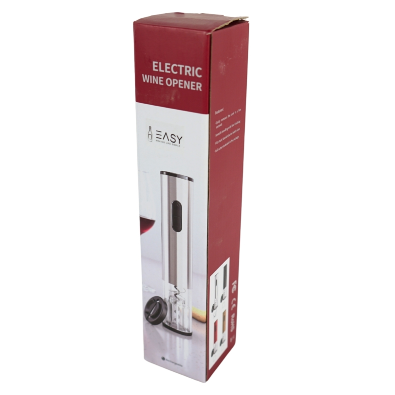 Elektrische kurkentrekker oplaadbaar rvs 23 cm