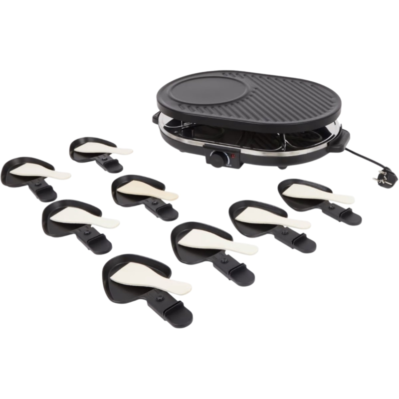 Gourmetstel 8 personen EU-stekker 42 cm 1400 watt