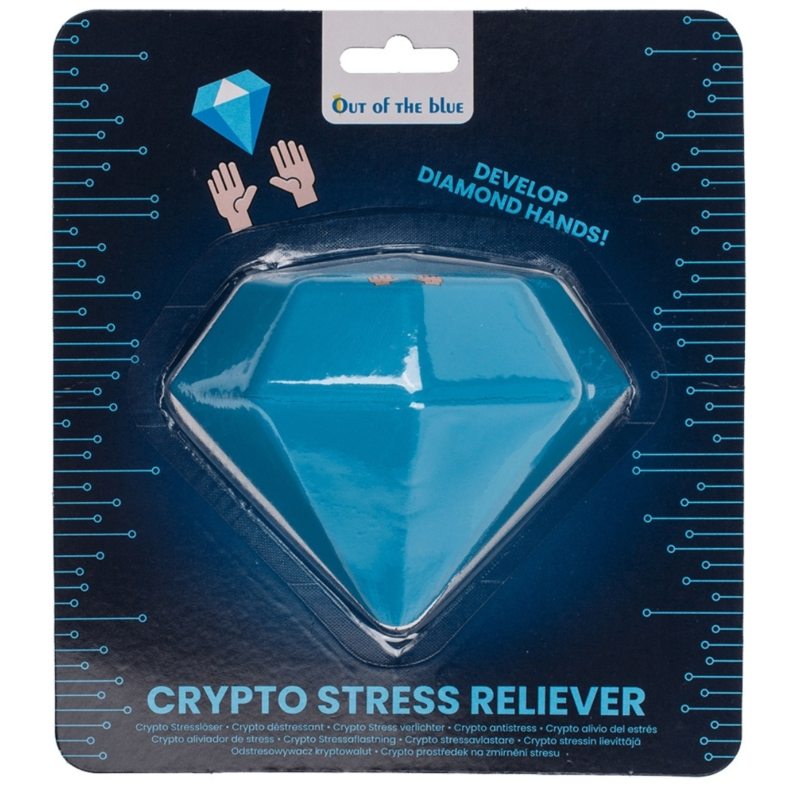 Out of the blue stressbal diamant 11 cm